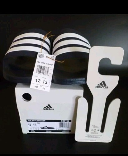 Adidas Scivoli Doccia Uomo Adilette Unisex U.S Uomo Taglia 12 Donna Taglia 13