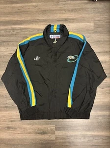 Mens Vintage Logo 7 NFL Jacksonville Jaguars Light Weight Jacket Sz 2XL - Picture 1 of 7