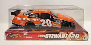 2008 NASCAR WINNER'S CIRCLE #20 TONY STEWART 1:24 SCALE HOME DEPOT--NEW