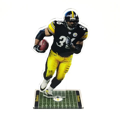 Jerome Bettis Figure - #36 of Pittsburgh Steelers Running with the Ball Ornament Cover