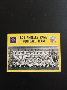 1967 Philadelphia Football # 85 Los Angeles Rams Team sehr guter Zustand - Bild 1 von 2