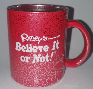 Ripley's Believe It or Not! 849301 Cracked Metal Mug Beyond the Bizarre - Picture 1 of 1