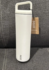 MiiR 20oz Wide Mouth Stainless Soda Stream White Water Bottle! ~ Brand New! - Picture 1 of 10