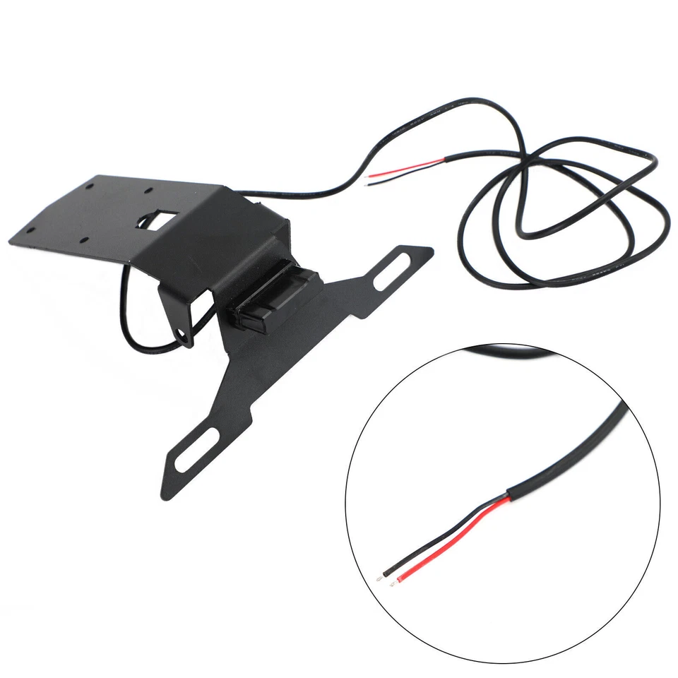 License Plate Holder Frame Bracket fit for KAWASAKI Ninja H2-SX 2019-2021 — 第 1/4 张图片