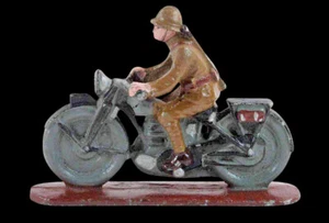 Quiralu  MOTO CASQUE ADRIAN  / jouet ancien - Imagen 1 de 4