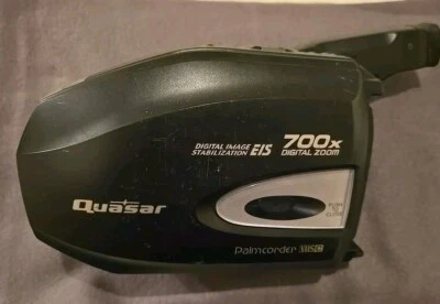 Quasar Palmcorder VM-D52 700x Digital Zoom Handycam Camcorder Untested For Parts - Image 1 of 4