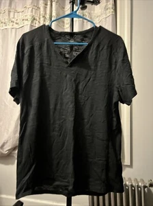 INC International Concepts Men's Black Long-Sleeve T-Shirt Size L - Picture 1 of 2