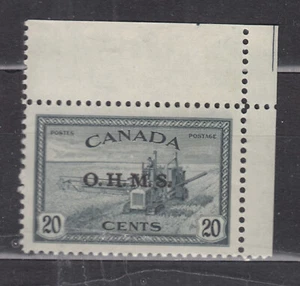 1949-1950 #O8 20¢ COMBINE KING GEORGE VI PEACE ISSUE OFFICIALS OHMS VFNH - Picture 1 of 2