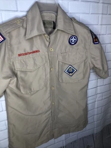 Camicia uniforme Boy Scouts of America manica corta giovane M zona West Tennesse - Foto 1 di 7
