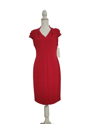 NWT Calvin Klein Women's Cap Sleeve Sweetheart Neck Dress Size 8 *NEW* - Image 1 of 4