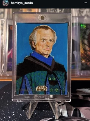 Boceto en lámina de oro Palpatine de Jason Saldejeno 🔥🔥 Foto 1 de 2