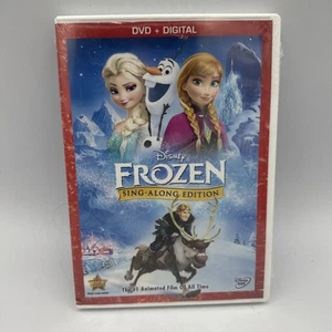 New Sealed Frozen - Sing-Along Edition (DVD/Digital, 2014, Widescreen) - Imagen 1 de 3