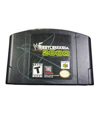 Cartucho WWF WrestleMania 2000 (Nintendo 64 N64, 1999) solo probado Foto 1 de 2