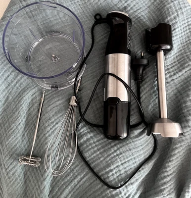 NEW Hand Stick Blender - 1200W Immersion Handheld Blender Set BPA-Free | $65 - image 1 of 3