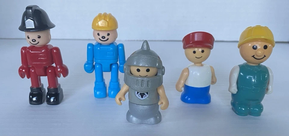 ЛОТ 5 винтажных фигурок 80-х PLAY Skool LIL Playmates LITTLE People и 90-х PLAYMOBIL - Изображение 1 из 4