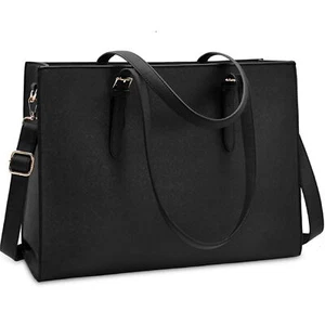 Ladies Handbag Work Bag Women Designer Faux Leather Fashion Shoulder Tote Bag - Picture 1 of 18