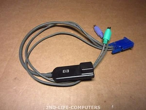 HP 396632-001 KVM PS/2 POD SIP Server Interface Module Avocent 520-290-505 - Afbeelding 1 van 5