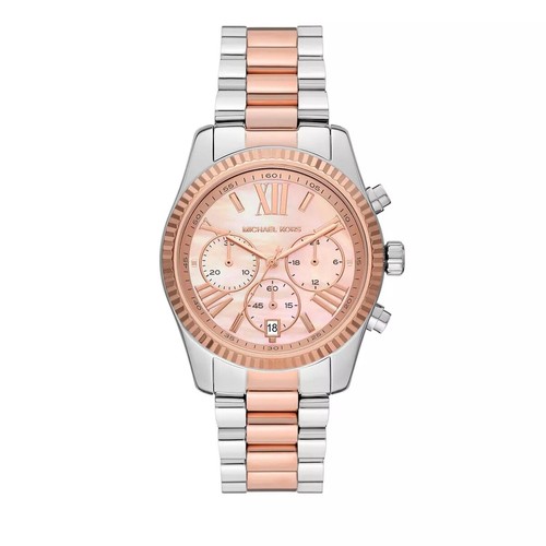 Michael Kors Orologio da polso Donna Lexington Cronografo Stainless Steel Watch Two To