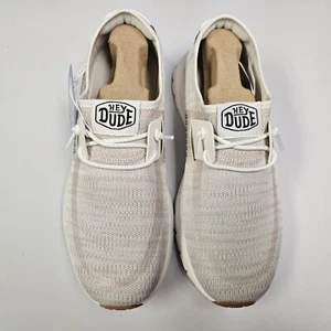 Zapatos blancos Hey Dude Sirocco para hombre ¡NUEVOS EN CAJA! 2025 - Imagen 1 de 3