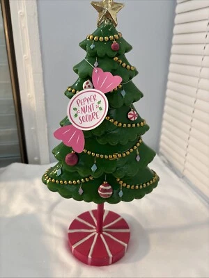 Nuevo árbol de Navidad cuadrado de menta Foto 1 de 2
