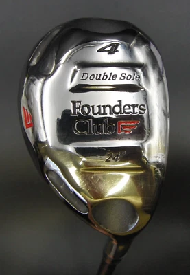 Ladies Founders Club Double Sole 24° 4 Hybrid Ladies Graphite Shaft G/Pride Grip - Image 1 of 4