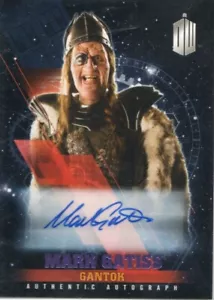 MARK GATISS como Gantok, autógrafo tarjeta coleccionable - DOCTOR WHO atemporal # 02/25 - Imagen 1 de 2