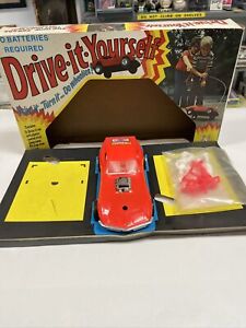 Vintage Processed Plastic Co. Stingray Corvette Racer Original Box Incomplete