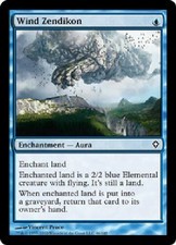 WIND ZENDIKON FOIL Worldwake MTG Magic the Gathering Cards DJMagic