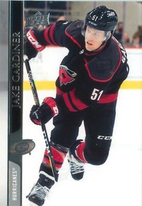 Jake Gardiner 2020-21 Upper Deck Series 2 Hockey Card #286 Carolina Hurricanes