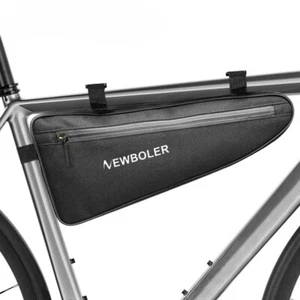 Bicycle Triangle Bag Bike Frame Front Tube Bag Waterproof Cycling Bag New - Picture 1 of 13