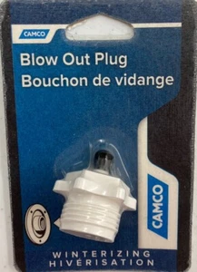 CAMCO RV Winterizing Brass Blow Out Plug 36153 - Picture 1 of 2