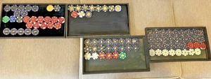96 Landmark Hotel & Casino Chips includes $100, $5,000, $10,000 chips - Picture 1 of 8
