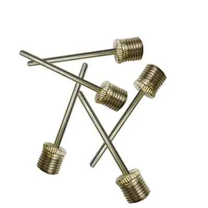 5Pcs Stainless Steel Ball Pump Needles For Basketball Football Soccer Volleyball - Picture 1 of 3