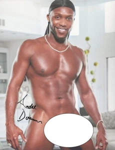 GAY INT SHIRTLESS MODEL ANDRE SIGNATURE 8X10 - Picture 1 of 1