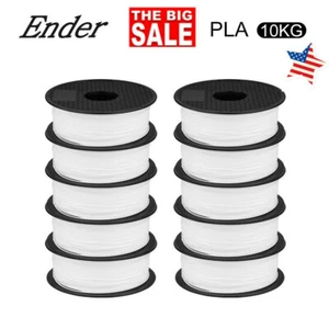 Paquetes de filamento PLA 10KG Creality 3D Ender Series 1,75 mm para todas las impresoras 3D - Imagen 1 de 9