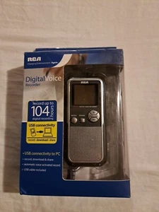 RCA RP5120 Handheld Digital Voice Recorder 256 MB, 104 Hours Brand New Sealed - Picture 1 of 3