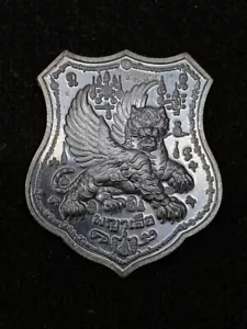Phaya Suea Bin Amuleto Tigre Volante di Luang Pho Chanai Thai Protezione Charm - Foto 1 di 8