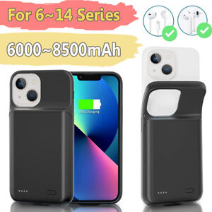 External Battery Charger Case Power Bank For iPhone 13/12/Mini/14/11/Pro/XS Max