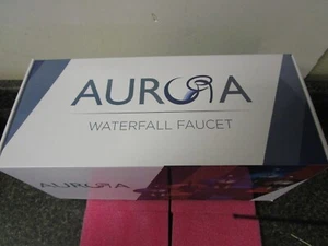 NEW! Aurora Single Handle Waterfall Faucet Antique Bronze - READ - Picture 1 of 12
