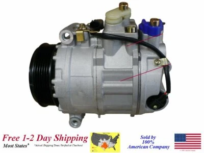 New A/C AC Compressor for 2001-2005 Mercedes-Benz C240 (2.6L) Foto 1 de 4