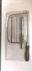 Sierra de afrontamiento de 12" con varias hojas manualidades pequeños proyectos herramientas de hobby - Imagen 1 de 4