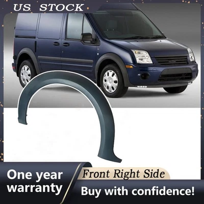 Moldura de arco de guardabarros de rueda delantera lado derecho para Ford Transit Connect 2010-13 Foto 1 de 4