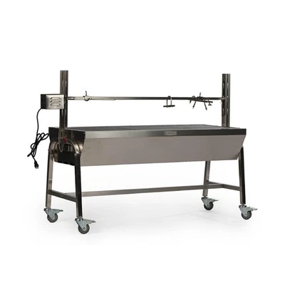 Ash & Ember 13W Stainless Steel Rotisserie Grill, Rated 85 LB for Medium Game... - Image 1 of 4