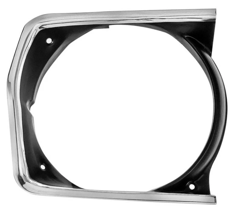 RH Side Headlamp Bezel Black AMD Fits Plymouth Duster K-3573718 - Image 1 of 1