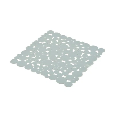 Spülmatte Blau 30 cm Spülbecken Einlage Matte Küche Blumen Spülbeckenschutz  - Bild 1 von 3