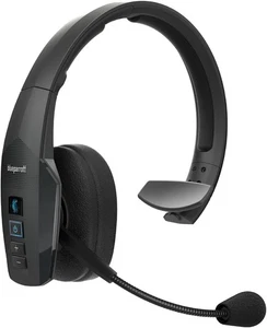 B450-XT Mono Bluetooth Wireless Headphones 96% Noise Canceling Over Head Trucker - Picture 1 of 6