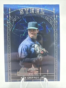 Ken Griffey Jr #5-99 ACCIAIO Blu Lazer /99 2024 Leaf Trinity Baseball - Foto 1 di 3