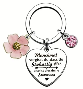 Schlüsselanhänger Edelstahl Geschenk Freundin Mutter Schwester❤️ ink. Versand - Bild 1 von 1