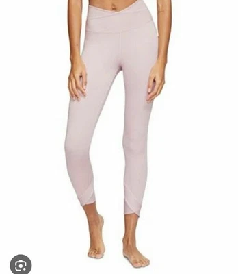 Nike Yoga Wrap Women’s 7/8 Tights Women’s Medium CJ4215-516 Plum Chalk Pink - Image 1 of 4