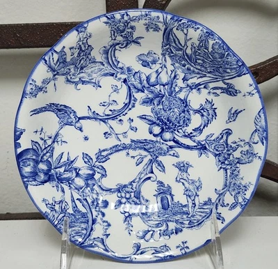 Spode PROVINCIAL GARDEN BLUE Coupe Cereal Bowl 6" Never Been Used BRAND NEW - Image 1 of 3